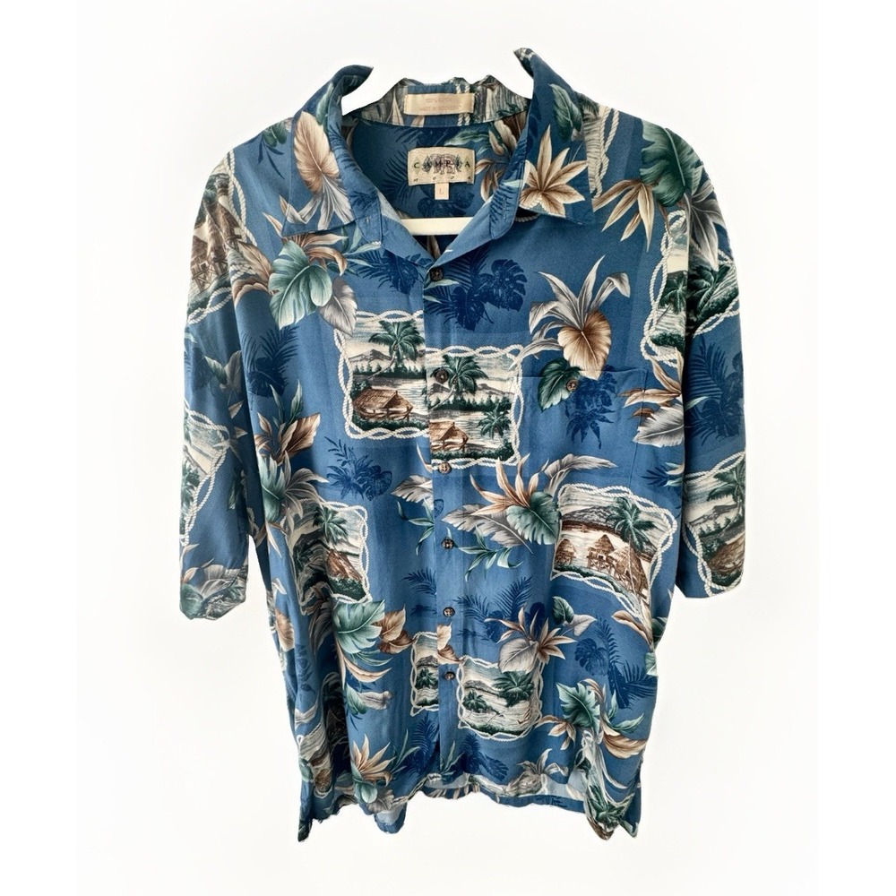 Vintage Campia Moda Rayon Hawaiian Shirt – Size Large